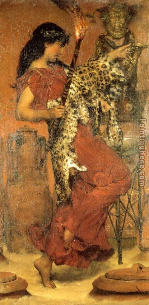 Autumn Vintage Festival painting - Sir Lawrence Alma-Tadema Autumn Vintage Festival art painting